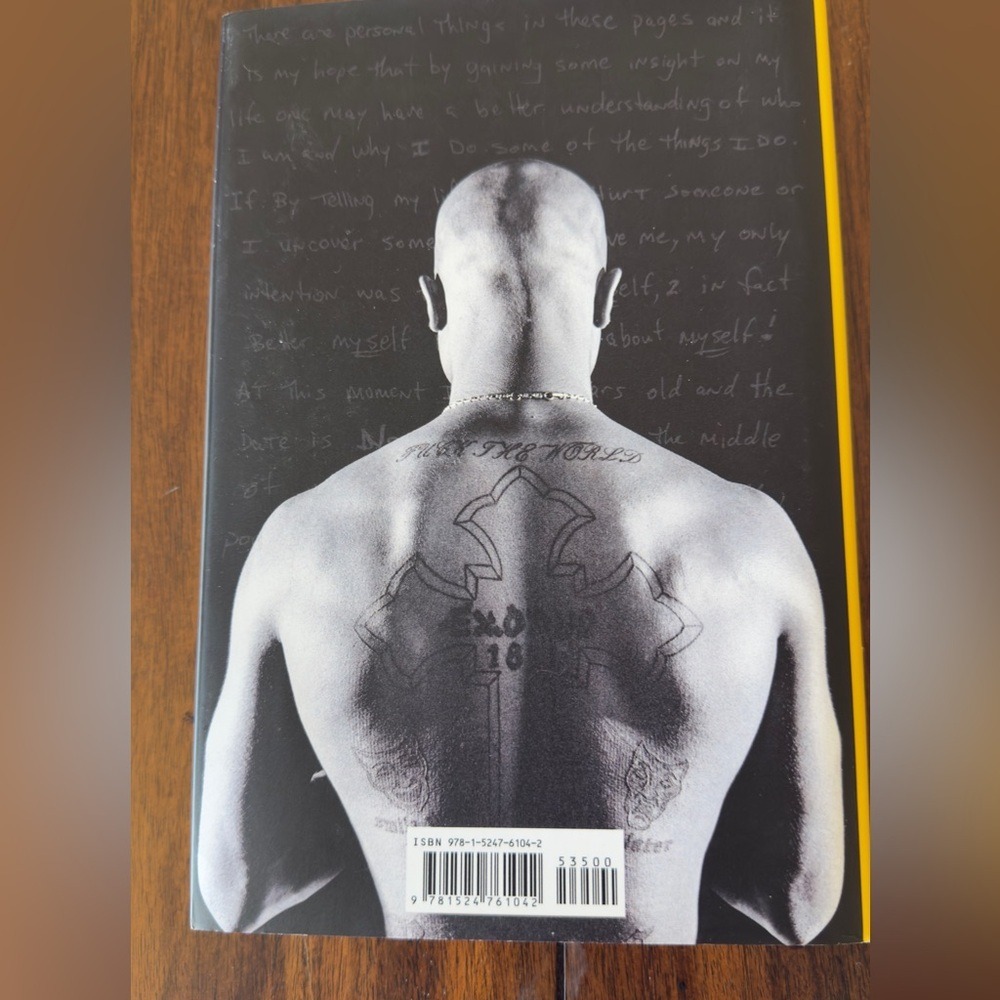 Tupac Shakur:‎ The Authorized Biography Staci Robinson Hardcover Book